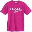 TEAM EDWARD on Adult & Youth Cotton T-Shirt (in 40 colors)