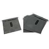 CD/DVD REPLACEMENT SLEEVES, BLK, 30 PACK