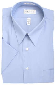 Van Heusen Cameo Poplin Short Sleeve Dress Shirt