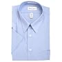 Van Heusen Short Sleeve Poplin Dress Shirt