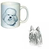 Silky Terrier Coffee Mug, Porcelain by Rosalinde (11 oz.)