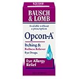Bausch & Lomb Opcon-A Itching & Redness, Allergy Relief Eye Drops - 0.5 Fl Oz (15 Ml)