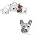 Basenji Tea Set, Porcelain by Rosalinde