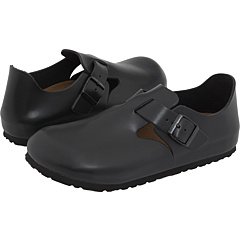 Birkenstock Mens london, 45N, Hunter Black