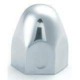 10 Stainless Steel Lug Nut Covers for 1-1 2 Truck, Trailer Lug Nuts 
