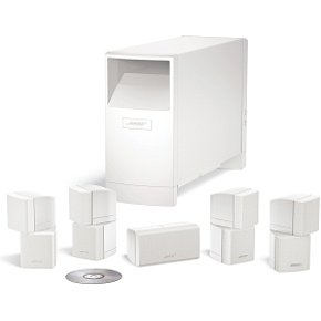 Bose  Acoustimass  10 Series IV home entertainment speaker system - White