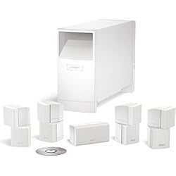 Bose&reg; Acoustimass&reg; 10 Series IV home entertainment speaker system - White