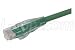 Premium Molded Cross-Over Category 5E RJ45 Network Patch Cables Color Green 15.0 FEET