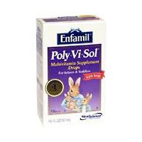 Enfamil Poly-Vi-Sol Supplement Drops, Multivitamin with Iron for Infants & Toddlers 1.66 fl oz (50 m