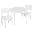 KidKraft Spindle Table and Chair Set - White
