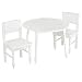 KidKraft Spindle Table and Chair Set - White