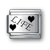Body Candy Italian Charms Laser LIFE