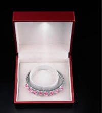 Generic High-end Jewelry Box Couple Ring Box LED Marry Ring Box Wedding Birthday Necklace Gift Box