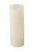 Real Melted Wax Smart Candle 3×9″ Amber Flame includes 2x AA Batteries