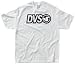 DVS Shoes Core Logo T-Shirt White/Black XXL 2XL XF87-3558
