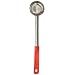 Carlisle 604360 Stainless Steel 2 Oz. Measure Miser Solid Spoon with Red Handle (Case of 12)