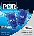 PUR MineralclearTM 3-Stage Replacement Filter, Faucet, Refill Model RF-9999 2 ea