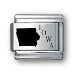 Body Candy Italian Charms Laser IOWA