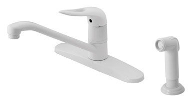 ACE GLOBE DESIGNER F81B4600WH-ACA2 KITCHEN FAUCET WHITE WITH SPRAYER