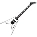 Jackson Phil Demmel Demmelition King V Electric Guitar White w/ Black Bevels