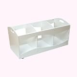 Product details for KidKraft See Thru Bins-White