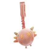 miYim Organic Cotton Bug Stroller Toy - Lady Bug