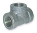 Industrial Grade 1LBL8 Tee, Galv Malleable Iron, 300 PSI, 1/2 In