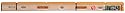Johnson Level & Tool 748-LC 48-Inch Laminated Wood Level w/Case