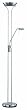 Trio-Leuchten Reality 4329029-07 / R43292907 dimmbarer Halogen-Fluter mit Leseleuchte 230 Watt, Nickel matt