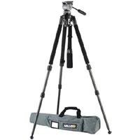 Miller System DS-10 Solo DV Carbon Fiber System, DS-10 Fluid Head, with Solo DV 1501 Carbon Fiber Tripod, and Soft Case, Supports 11 lbs.