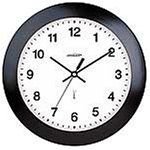 Chaney Clock 75312 ATOMIX AURORA BLACK ACRYLIC ATOMIC WALL CLOCK