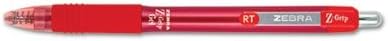 ZEB42430 UNITED STATIONERS (OP) PEN,GEL,RET,ZGRP,0.7MM,RD