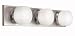 By Kichler Lighting-Circa Collection Brushed Nickel Finish Bath 3Lt Fluorescent