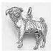 Dog, Pug Charm