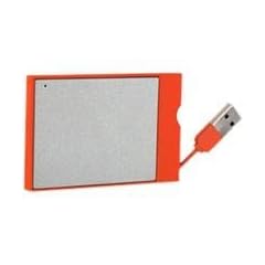 LaCie 301028 Carte Orange 8 GB externe Festplatte im Kreditkartenformat USB 2.0