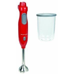 KitchenAid KHB100ER immersion blender, red.