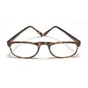 Reading Glasses 2.75 power, 0.5 Eye Plastic Tort WireCo, Frame Size: RR729 - 1 ea