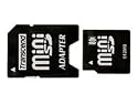 Transcend Mini Secure Digtial (Mini SD) Speicherkarte 80x 512 MB inkl. Adapter auf SD (original Handelsverpackung)