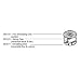 Bosch 083577 Shredding Disk MUM4405 Food Processor