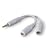 GEAR4 / PodGear SplitterCable - Headphone Splitter for iPod