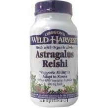 Astragalus Reishi Capsules, 90 ct. by Oregon