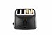Farberware FAC450T Millennium 4-Slice Toaster, Stainless Steel and Black Image