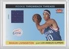 2004-05 Fleer Tradition Rookie Throwback Threads Jerseys #3 - Shaun Livingston