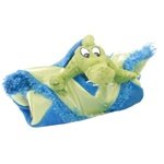 Animal Crackers Gator Security Blanket And Rattle by Mud Pie