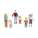 Fisher Price Loving Family Figures:Grandma, Brother, Mom, Dad, Toddler & Sister