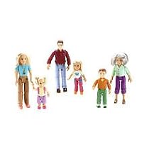 Fisher Price Loving Family Figures:Grandma, Brother, Mom, Dad, Toddler & Sister