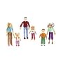 Fisher Price Loving Family Figures:Grandma, Brother, Mom, Dad, Toddler & Sister