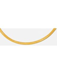 5mm Flat Omega Necklace 18"