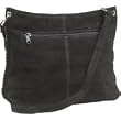 MED BLACK LEATHER PURSE