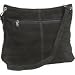 Maxam Brand Black Genuine Suede Leather Shoulder Bag